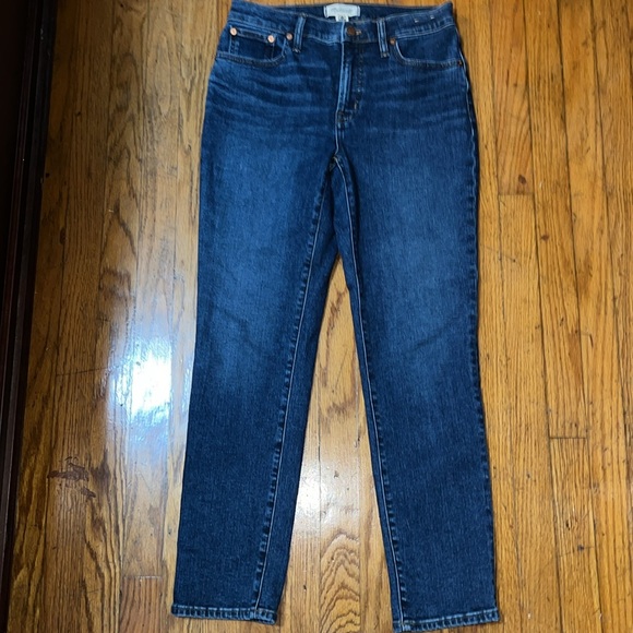 Madewell The Mid-Rise Perfect Vintage Jean Blue Denim Jeans Size 27 - Picture 6 of 12